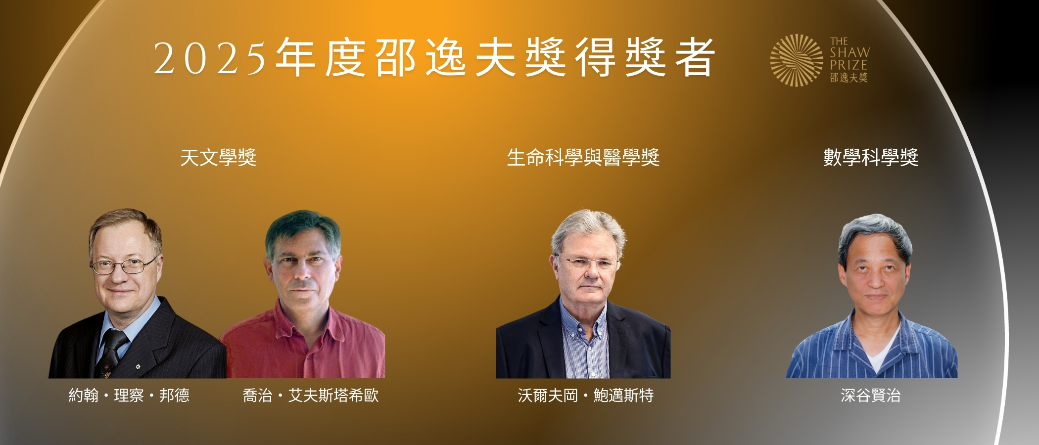 The Shaw Laureates 2025 tc