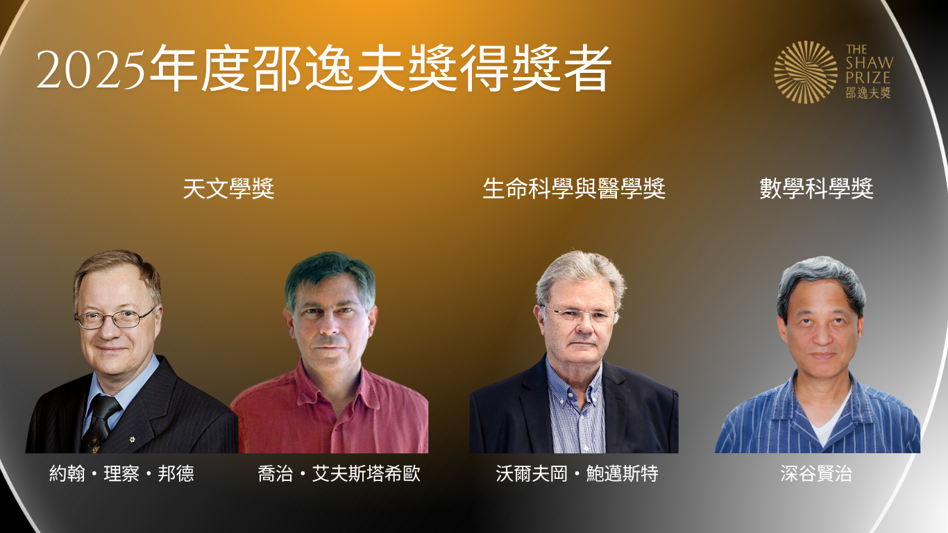 The Shaw Laureates 2025 tc